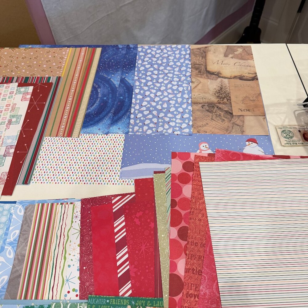 Holiday Scrapbook Paper